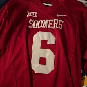 Oklahoma Sooner Baker Mayfield Jersey